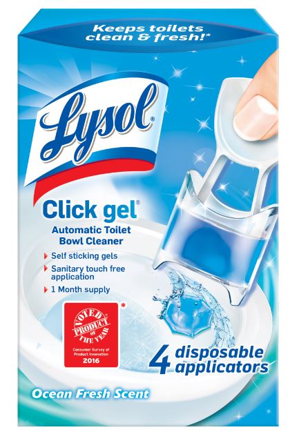 LYSOL Click Gel Automatic Toilet Bowl Cleaner  Ocean Fresh Discontinued Oct 31 2020